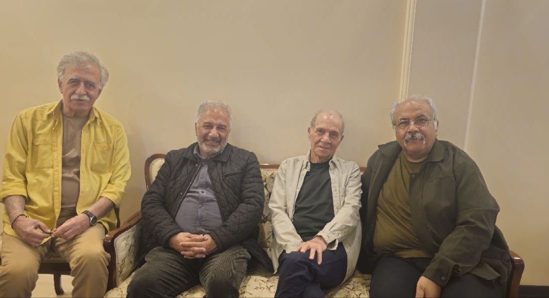عیادت هیات رئیسه و مدیرعامل خانه سینما از «واروژ کریم مسیحی»